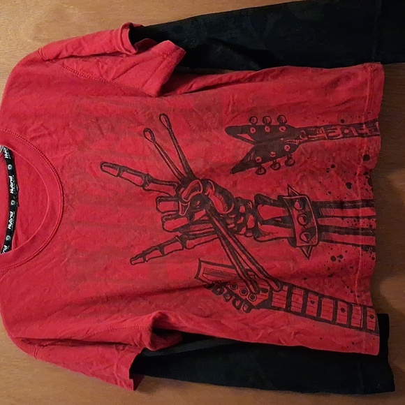 Boys Hybrid Shirt Size M - Picture 1 of 4